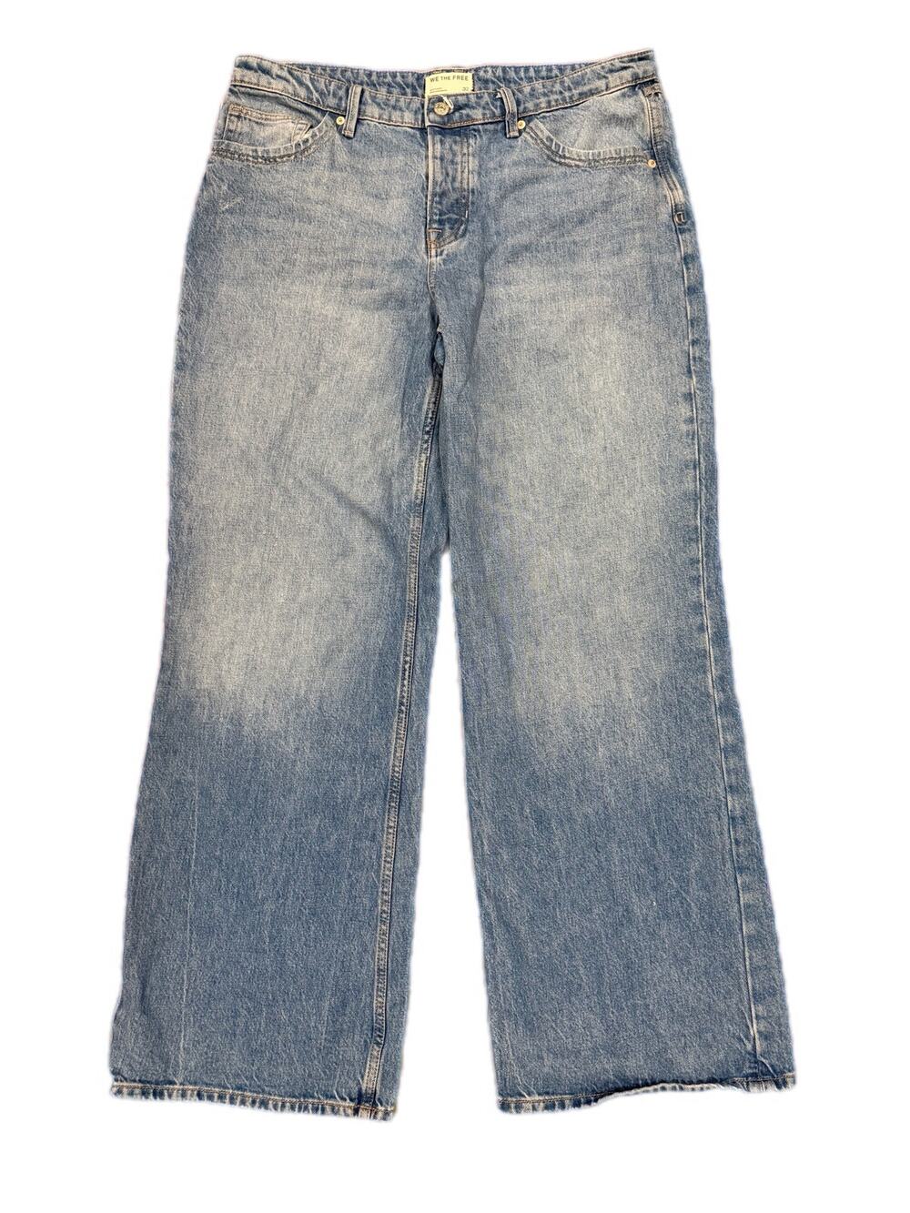 Free People / We The Free Womenβs Tennessee Low-Rise Boyfriend Jeans Size 32